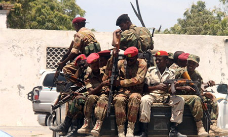 Ejército de Somalia Ejército de Somalia recupera el control de Gándala